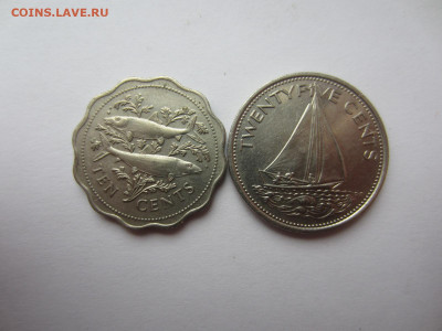 БАГАМЫ 10 центов 1975, 25 центов 1978 до 9.08 в 22.00 мск - IMG_2158.JPG