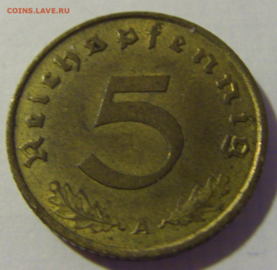 5 пфеннигов 1938 А Германия №1 08.08.2021 22:00 МСК - CIMG3211.JPG