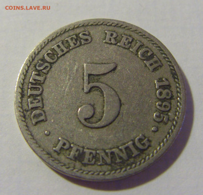 5 пфеннигов 1895 Е Германия №1 08.08.2021 22:00 МСК - CIMG3219.JPG