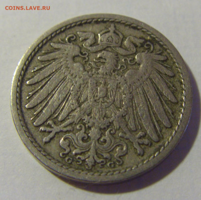 5 пфеннигов 1901 G Германия №1 08.08.2021 22:00 МСК - CIMG3225.JPG