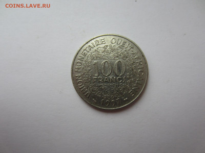 ЗАПАДНАЯ АФРИКА 100 франков 1997 до 9.08 в 22.00 мск - IMG_2166.JPG