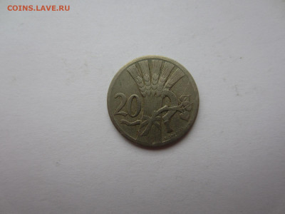 ЧЕХОСЛОВАКИЯ 20 геллеров 1927 до 9.08 в 22.00 мск - IMG_2194.JPG
