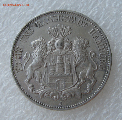 Вольный город Гамбург. 5 МАРОК 1913 года. До 06.08.2021 - Гамб (4).JPG