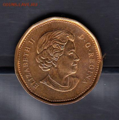 Канада 2011 1$ олень без оборота до 10 08 - 78а