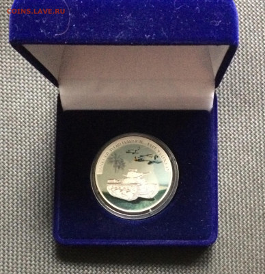 Либерия. 5 долларов 2008 год.Серия танки 2 й мировой войны. - IMG_6350.JPG