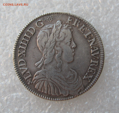 Королевство Франция. Людовик XIV. ½ ЭКЮ 1651 года. - ½ ЭКЮ 1651 (3).JPG