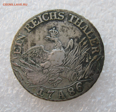 Королевство Пруссия. Фридрих II Великий. 1 ТАЛЕР 1786 года. - Талер1786 (5).JPG