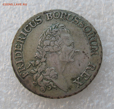 Королевство Пруссия. Фридрих II Великий. 1 ТАЛЕР 1786 года. - Талер1786 (2).JPG