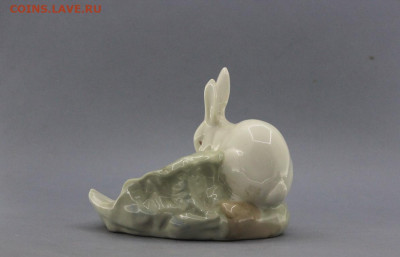 Фарфоровая пепельница ,, Заяц с капустой ,, Городница - IMG_9649.JPG