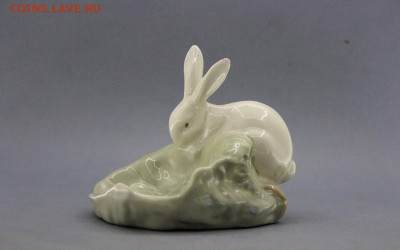 Фарфоровая пепельница ,, Заяц с капустой ,, Городница - IMG_9646.JPG