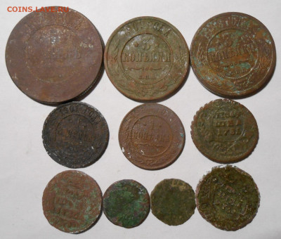 Медные монеты РИ.10-шт.До 13.08.2021 г.в 22-00 мск. - 42