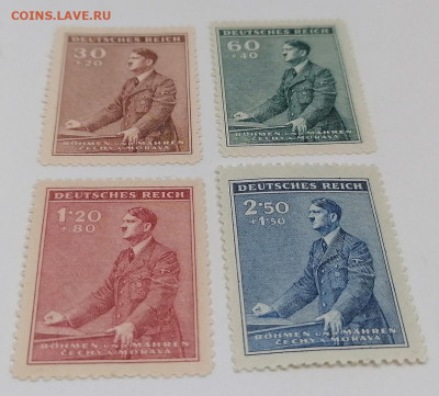 Рейх.Гитлер.Богемия и моравия.Набор.До 14 авг 22.00МСК - 10