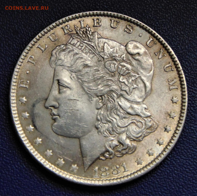 США 1 доллар 1885 - 3