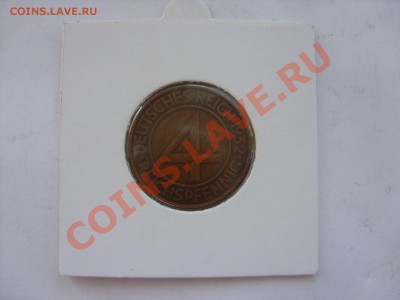 4 пфеннига. 1932 A. Германия. 3 Рейх. - 4 пф 1932 А - 1.JPG