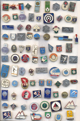 Значки разные СПОРТ по 10р - 8k