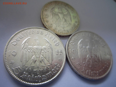 1934-35 Германия 3 рейх Кирха 5+5+2 марки до 15.08.21 22:30 - IMG_7980.JPG