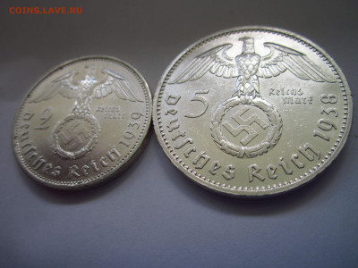 1938-39 Германия 3 рейх Гинденбург 5+2 марки 15.08.21 22:30 - IMG_7966.JPG