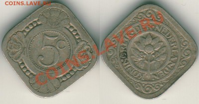 Нидерланды 5 центов 1914 до 22-00 МСК 26.10.11 - neder5c1914