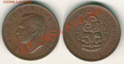 2 пенни 1951 до 22-00 МСК 26.10.11 - nz-1-2p-1951
