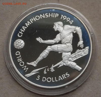 Багамы 5 долларов 1993 Футбол до 22-00 14.08 - IMAG3175~2