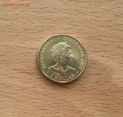 Австралия 1$ доллар 2020 самородок Эврика Золотая лихорадка - IMG_7713.JPG