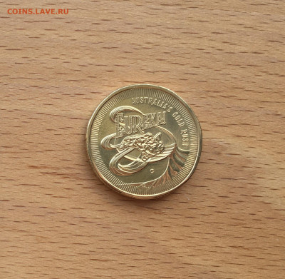 Австралия 1$ доллар 2020 самородок Эврика Золотая лихорадка - IMG_7707.JPG
