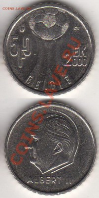Бельгия 50 франков 2000 до 25.10.11 21-00 - 01