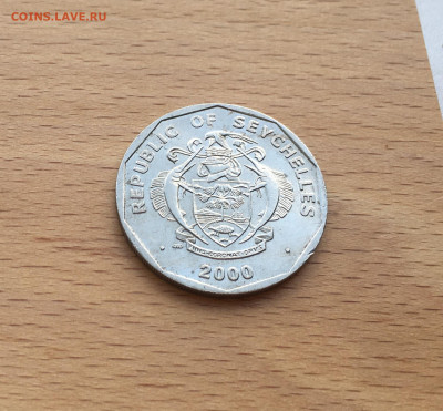 Сейшелы 5 рупий 2000 Пальма - IMG_7455.JPG
