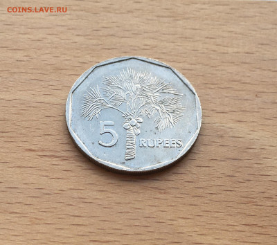 Сейшелы 5 рупий 2000 Пальма - IMG_7449.JPG