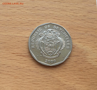Сейшелы 5 рупий 2000 Пальма - IMG_7454.JPG