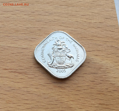 Багамские острова 15 центов 2005 Багамы квадратная флора - IMG_7742.JPG
