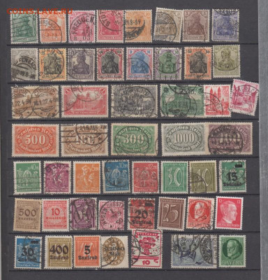 Германия 50 марок до 1925 года с рубля до 21 08 - 253