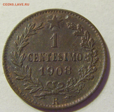 1 чентезимо 1908 R Италия №1 22.08.2021 22:00 МСК - CIMG4744.JPG