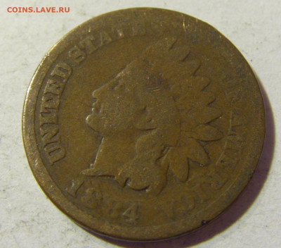 1 цент 1884 США №1 22.08.21 22:00 М - CIMG5270.JPG