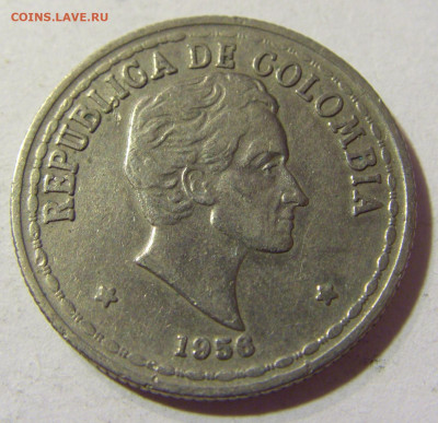 20 сентавос 1956 Колумбия №1 22.08.21 22:00 М - CIMG5322.JPG