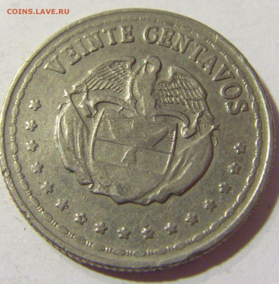 20 сентавос 1956 Колумбия №1 22.08.21 22:00 М - CIMG5320.JPG