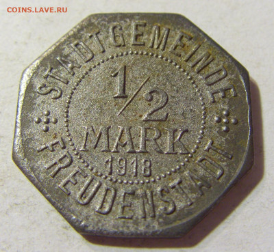 2 марки 1918 Фройденштадт №1 22.08.21 22:00 М - CIMG5332.JPG