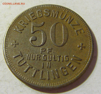 Нотгельд 50 пф 1918 Туттлинген №2 22.08.21 22:00 М - CIMG5343.JPG