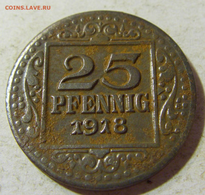 Нотгельд 25 пф 1918 Мюнстер №1 22.08.21 22:00 М - CIMG5513.JPG
