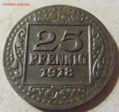 Нотгельд 25 пф 1918 Мюнстер №2 22.08.21 22:00 М - CIMG5517.JPG