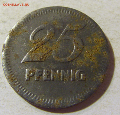 Нотгельд 25 пф 1919 Маннхайм №1 22.08.21 22:00 М - CIMG5521.JPG