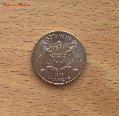 Ботсвана 50 тхебе 1976 Белохвостый Орлан фауна животные - IMG_7487.JPG