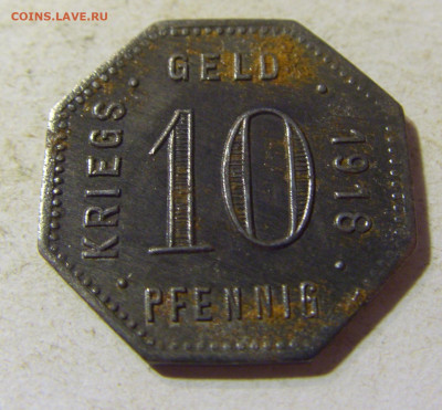 Нотгельд 10 пф 1918 Менген железо №2 23.08.21 22:00 М - CIMG5595.JPG