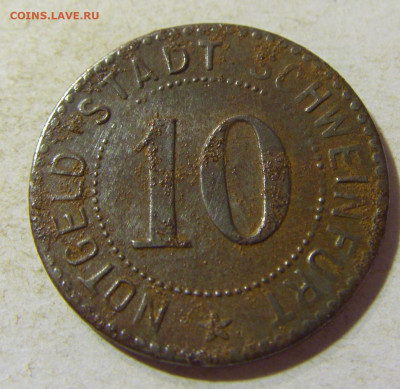 Нотгельд 10 пф Швайнфурт №1 23.08.21 22:00 М - CIMG5663.JPG