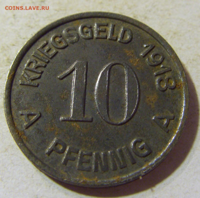 Нотгельд 10 пф 1918 Люденшайд №1 23.08.21 22:00 М - CIMG5687.JPG