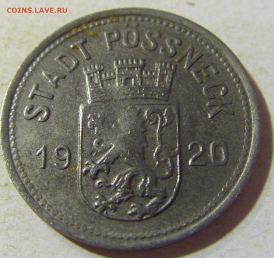 Нотгельд 10 пф 1920 Посснек №1 23.08.21 22:00 М - CIMG5716.JPG
