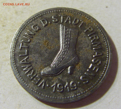 Нотгельд 10 пф 1919 Пирмазенс №1 23.08.21 22:00 М - CIMG5721.JPG