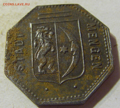 Нотгельд 10 пф 1918 Менген №1 23.08.21 22:00 М - CIMG5737.JPG
