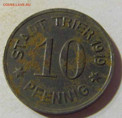 Нотгельд 10 пф 1919 Триер №1 23.08.21 22:00 М - CIMG5747.JPG