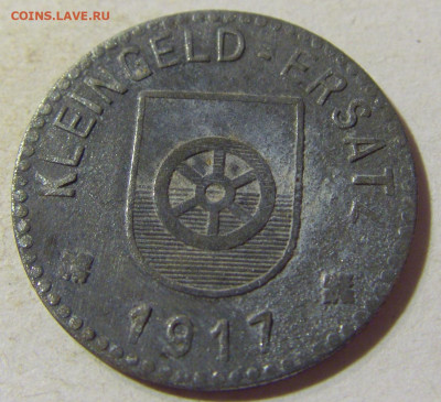 Нотгельд 10 пф 1917 Донаушинген №1 23.08.21 22:00 М - CIMG5753.JPG